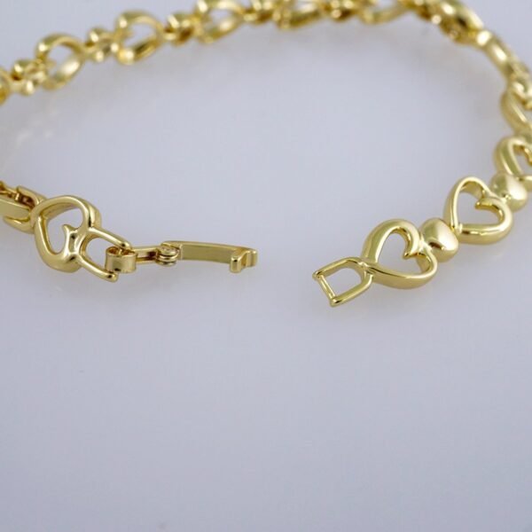Women Bracelets/ Pulseras Dama/  Zircon Stone/  14K Real Color// B871 - Image 3