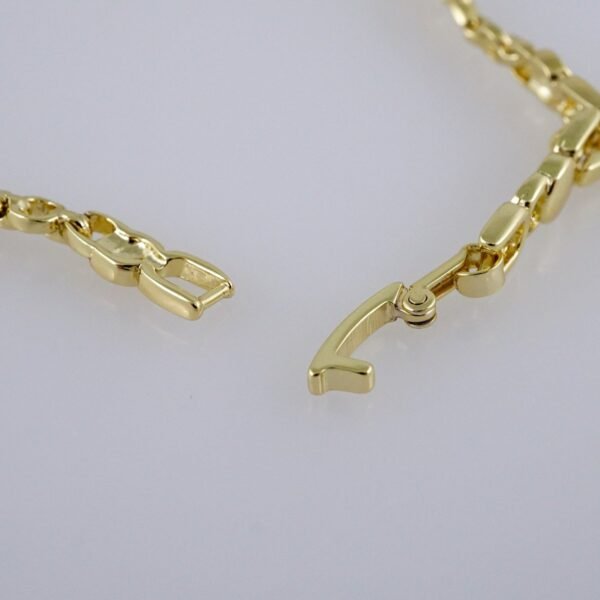 Woman Bracelets/ Pulseras Dama/  Zircon Stone/  14K Real Color// B888 - Image 3
