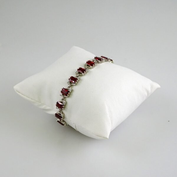Woman Bracelets/ Pulseras Dama/  Zircon Stone/  Silver Color// B921