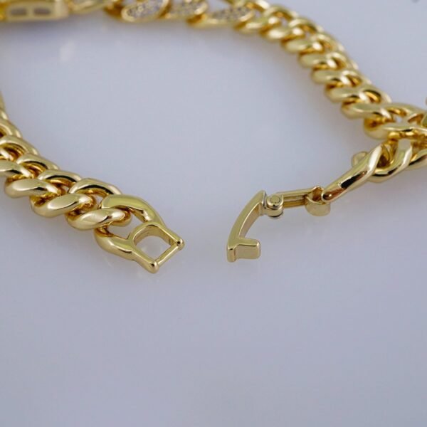 Woman Bracelets/ Pulseras Dama/  Zircon Stone/  14K Real Color// B930 - Image 3