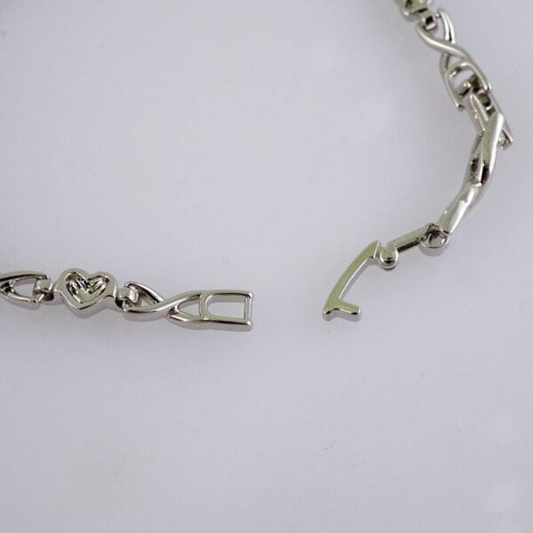 Woman Bracelets/ Pulseras Dama/  Zircon Stone/  Silver Color// B959 - Image 3