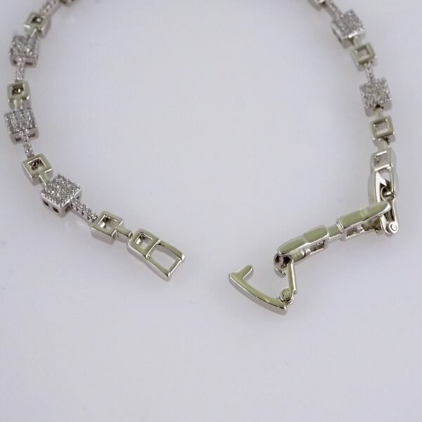 Woman Bracelets/ Pulseras Dama/  Zircon Stone/  Silver Color//B962 - Image 3