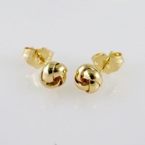 Women Earrings/ Aretes Dama/  Plain/  14k Real Color// E1068