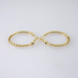 Women Earrings/ Aretes Dama/  Zircon Stone/  14k Real Color// E1276