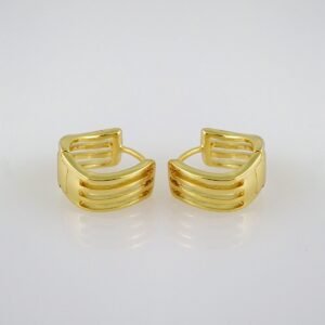 Women Earrings/ Aretes Dama/  Zircon Stone/  14k Real Color// E563