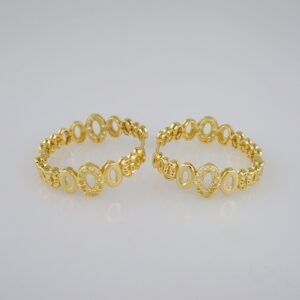 Women Earrings/ Aretes Dama/  Plain/  14k Real Color// E666