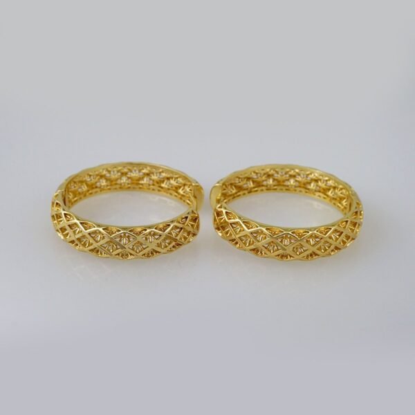 Women Earrings/ Aretes Dama/  Plain/  14k Real Color// E714