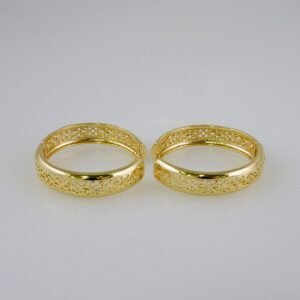 Women Earrings/ Aretes Dama/  Plain/  14k Real Color// E725