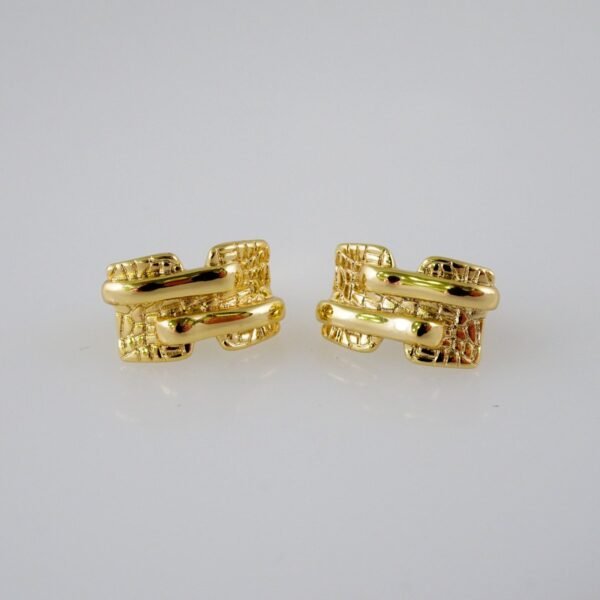 Women Earrings/ Aretes Dama/  Plain/  14k Real Color// E832