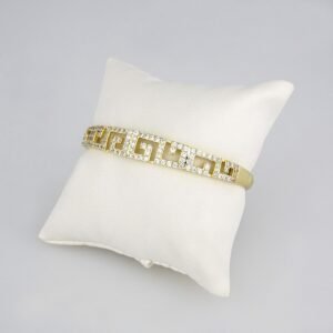 Bangles Woman/ Pulsos Dama/ Zircon Stone/ 14K Real Color// P00100