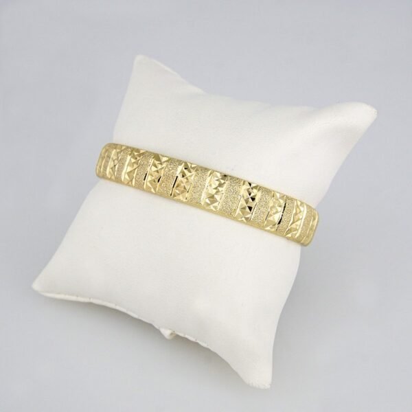 Bangles Woman/ Pulsos Dama/ Plain/ 14K Real Color// P00106