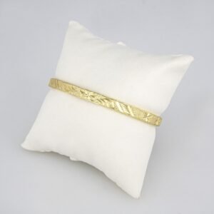 Bangles Woman/ Pulsos Dama/  Plain/  14K Real Color// P00107