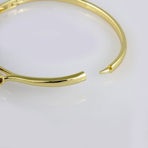 Bangles Woman/ Pulsos Damas/  Zircon Stone/  14K Real// P00147 - Image 3