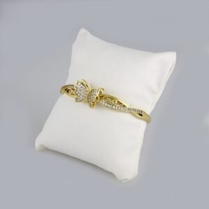 Bangles Woman/ Pulsos Damas/ Zircon Stone/ 14K Real// P00151