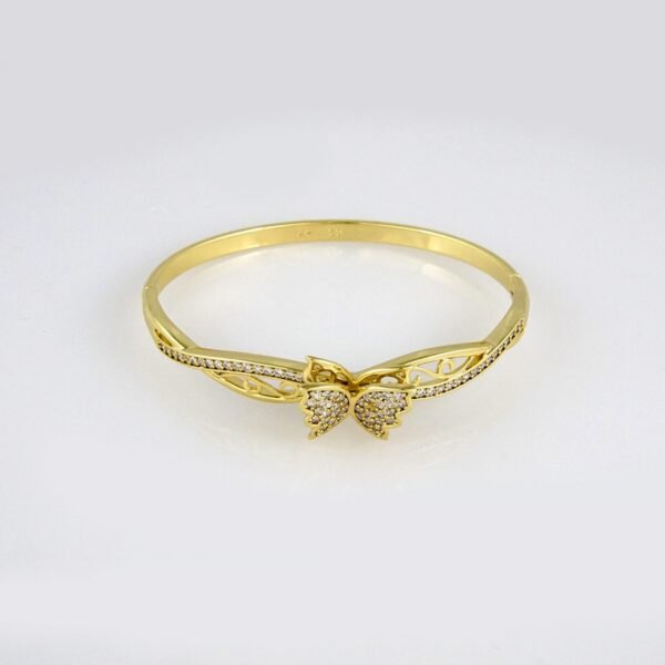 Bangles Woman/ Pulsos Damas/ Zircon Stone/ 14K Real// P00151 - Image 2
