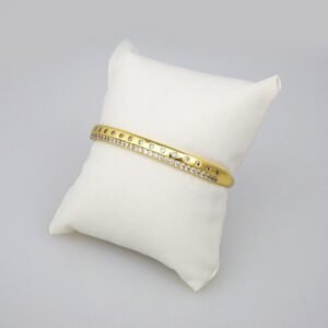 Bangles Woman/ Pulsos Damas/  Zircon Stone/ 14K Real Color// P00154