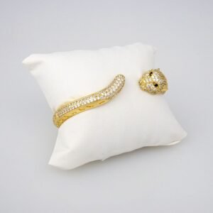 Bangles Woman/ Pulsos Damas/   Zircon Stone/  14K Real Color// P00155