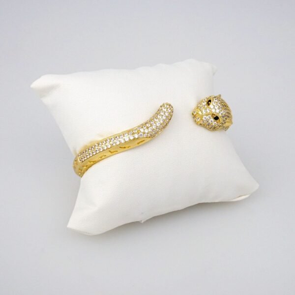 Bangles Woman/ Pulsos Damas/   Zircon Stone/  14K Real Color// P00155