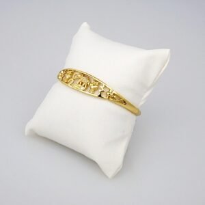 Bangles Woman/ Pulsos Damas/   Zircon Stone/  14K Real Color// P00156