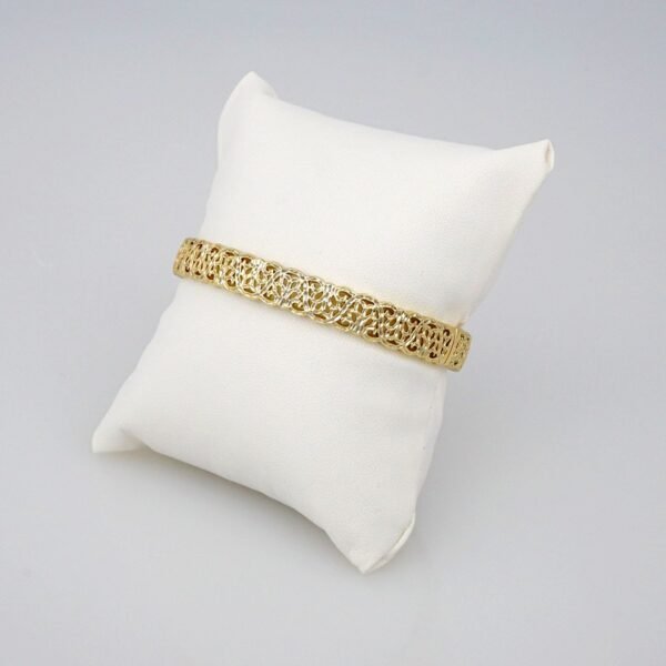 Bangles Woman/ Pulsos Damas/   Plain/  14K Real Color// P00157