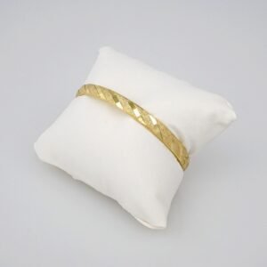 Bangles Woman/ Pulsos Damas/   Plain/  14K Real Color// P00158