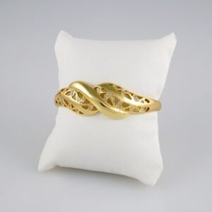 Bangles Woman/ Pulsos Dama/  Zircon Stone/  14K Real Color// P00162