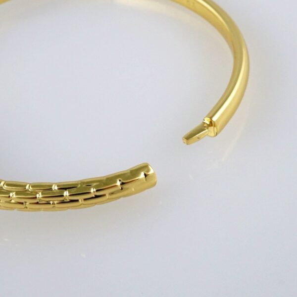 Bangles Woman/ Pulsos Dama/  Zircon Stone/  14K Real Color// P00165 - Image 3