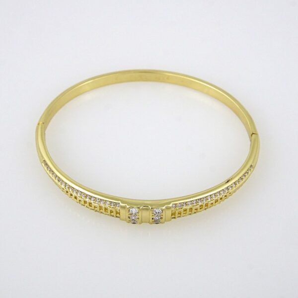 Bangles Woman/ Pulsos Dama/  Zircon Stone/ 14K Real Color//P0085 - Image 2