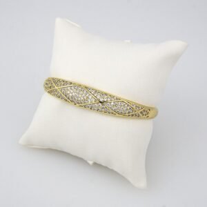 Bangles Woman/ Pulsos Dama/ Zircon Stone/14K Real Color//P0088