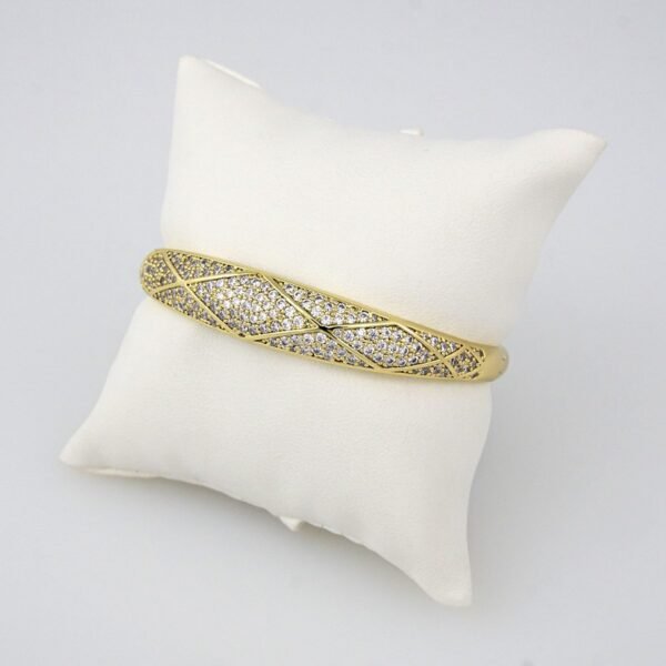 Bangles Woman/ Pulsos Dama/ Zircon Stone/14K Real Color//P0088