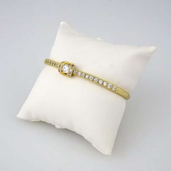 Bangles Woman/ Pulsos Dama/  Zircon Stone/ 14K Real Color//P0090