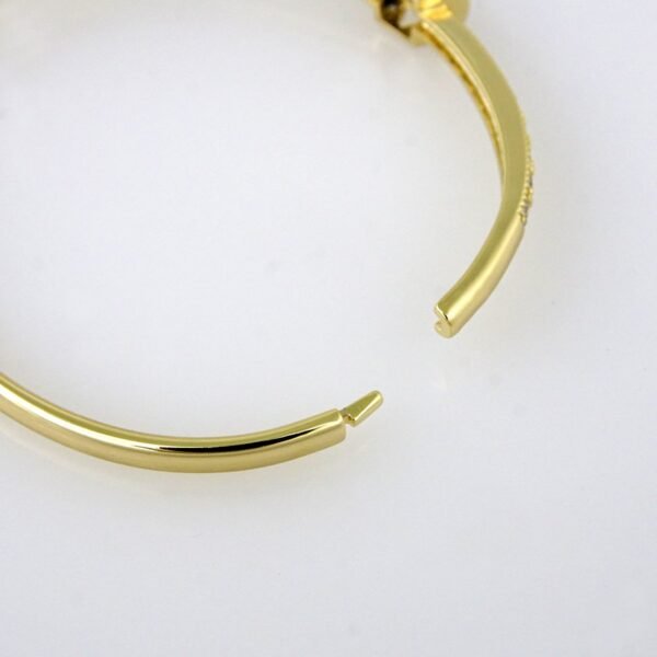 Bangles Woman/ Pulsos Dama/  Zircon Stone/ 14K Real Color//P0090 - Image 3