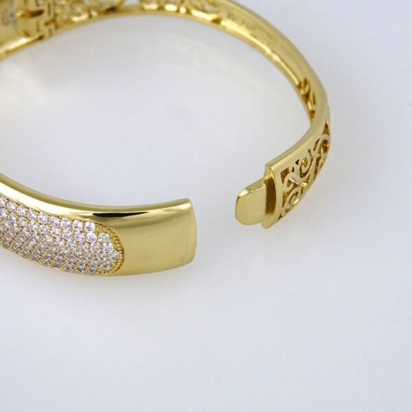 Bangles Woman/ Pulsos Dama/  Zircon Stone/ 14K Real Color//P0091 - Image 3