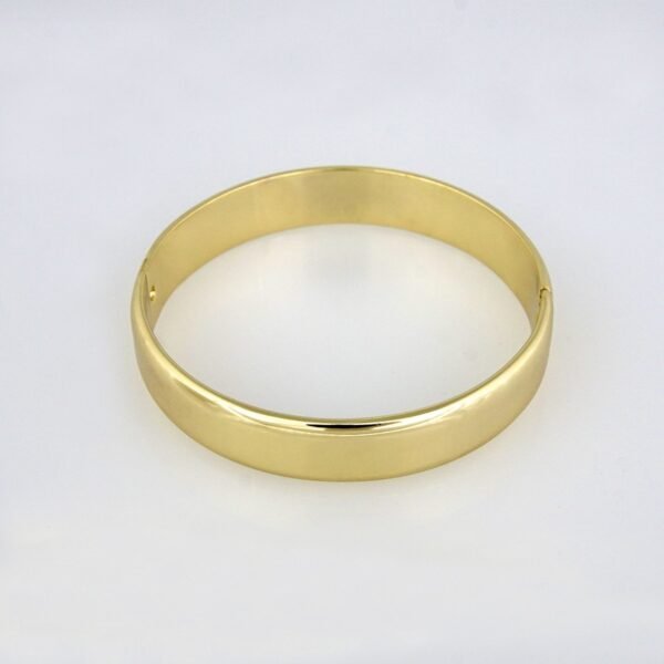 Bangles Woman/ Pulsos Dama/  Plain/  14K Real Color// P0098 - Image 2