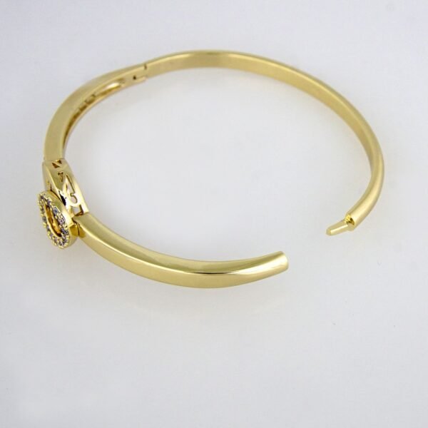 Bangles Woman/ Pulsos Dama/  Zircon Stone/  14K Real Color// P0099 - Image 3