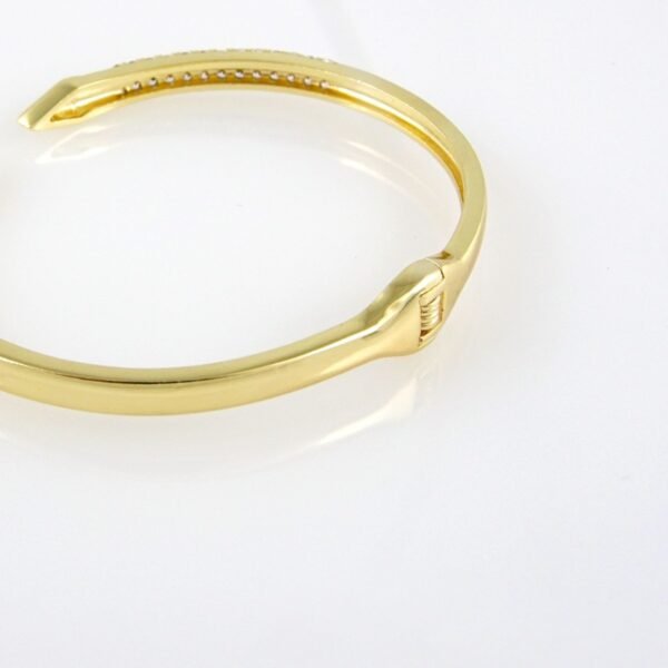 Bangles Woman/ Pulsos Damas/ Zircon Stone/ 14K Real Color// P0127 - Image 3