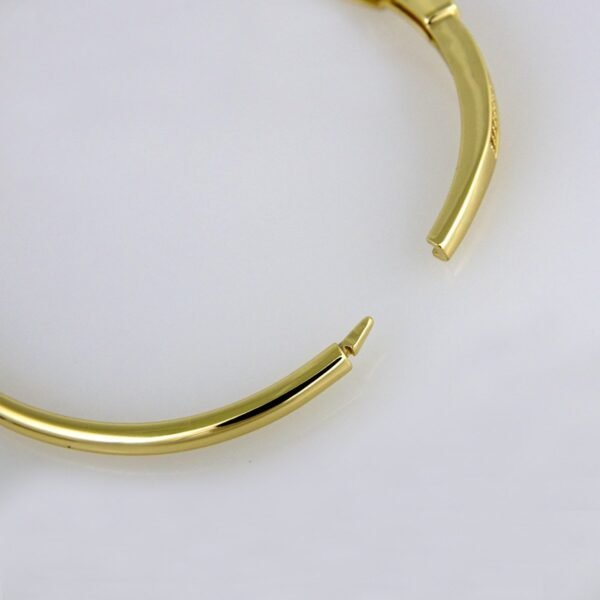 Bangles Woman/ Pulsos Damas/  Zircon Stone/  14K Real Color// P0130 - Image 3