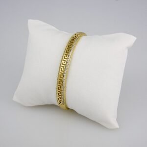 Bangles Woman/ Pulsos Damas/  Zircon Stone/  14K Real Color// P0134