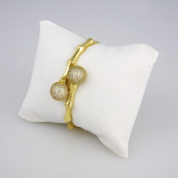 Bangles Woman/ Pulsos Dama/ Zircon Stone// P0143