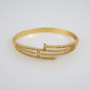 Bangles Woman/ Pulsos Dama/ Zircon Stone/ 14K Real Color// P0193