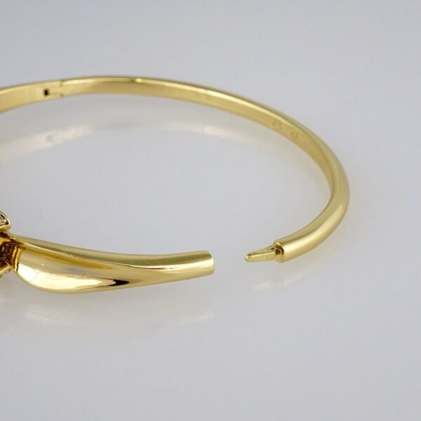 Bangles Woman/ Pulsos Dama/  Zircon Stone/  14K Real Color// P170 - Image 3