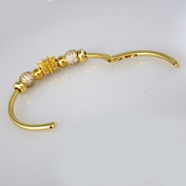 Bangles Woman/ Pulsos Dama/  Zircon Stone/  14K Real Color// P178 - Image 3