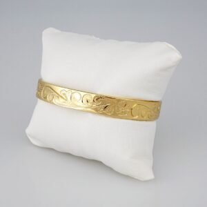 Bangles Woman/ Pulsos Dama/ Zircon Stone/ 14K Real Color/ Pulso Duro Sellado// P183