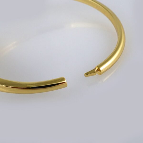 Bangles Women/ Pulsos Dama/  Zircon Stone/ 14K Real Color// P189 - Image 3