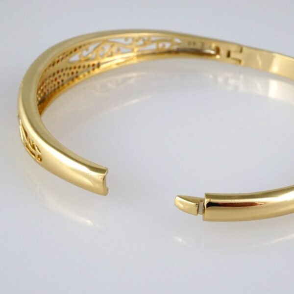 Bangles Woman/ Pulsos Dama/  Zircon Stone/  14K Real Color// P196 - Image 3