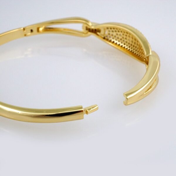 Bangles Woman/ Pulsos Dama/ Zircon Stone/ 14K Real Color// P203 - Image 3