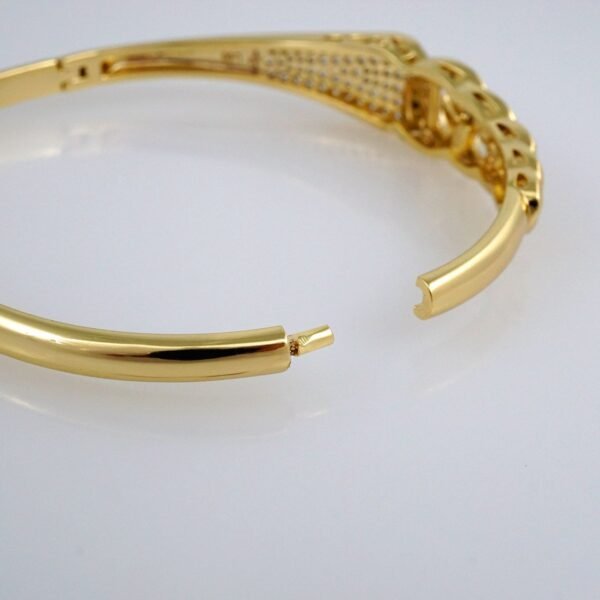 Bangles Woman/ Pulsos Dama/  Zircon Stone/  14K Real Color// P205 - Image 3