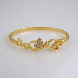 Bangles Woman/ Pulsos Dama/  Zircon Stone/  14K Real Color// P207
