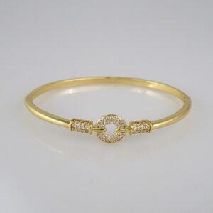 Bangles Woman/ Pulsos Dama/  Zircon Stone/  14K Real Color// P213