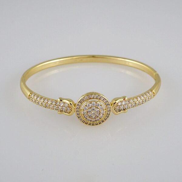 Bangles Woman/ Pulsos Dama/  Zircon Stone/  14K Real Color// P223
